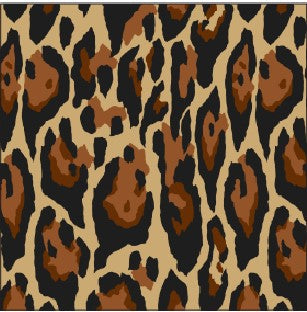Gemma Print Long Sleeve Mock Neck Top – 10758