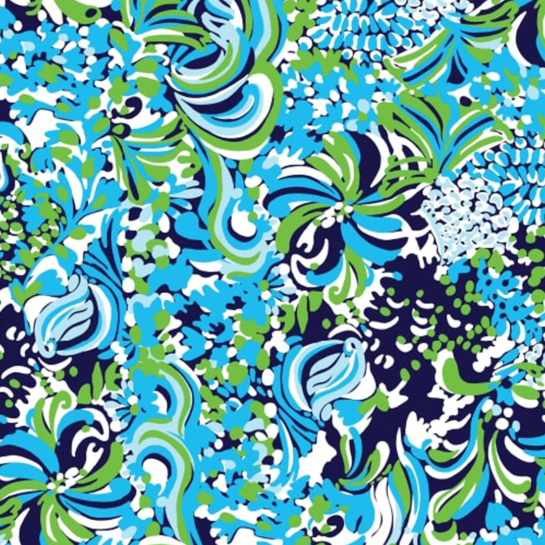 Marissa Print Long Sleeve Mock Neck Top – 10656